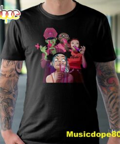 Gorillaz North America Tour Fall 2022 Vintage T- Shirt