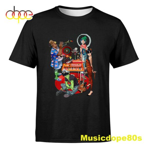 Gorillaz North America World Tour 2022 Gift For Fan T-Shirt