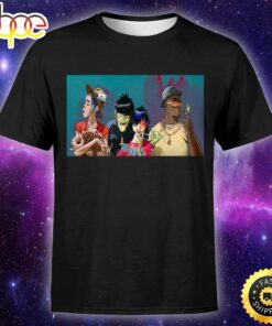 Gorillaz Tour 2023 – 2024 Unisex T-Shirt