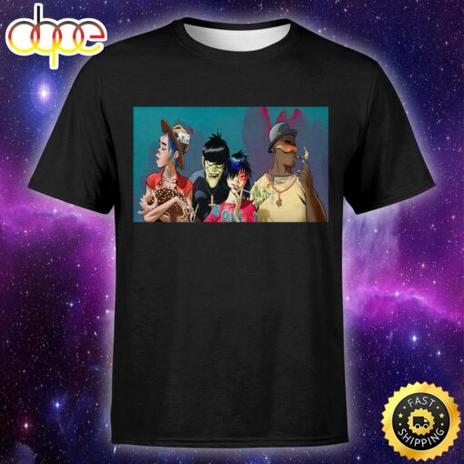 Gorillaz Tour 2023 – 2024 Unisex T-Shirt