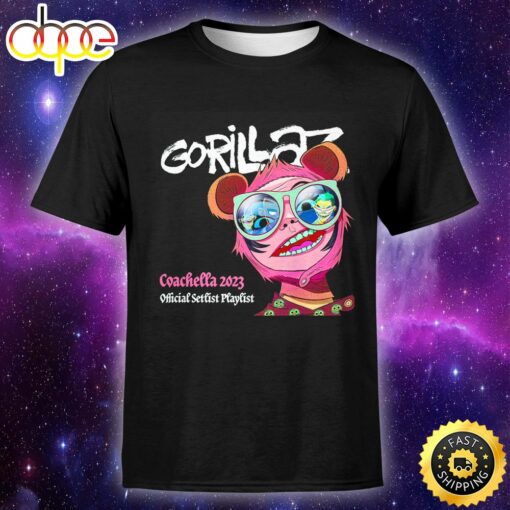 Gorillaz Tour 2023 Music Unisex T-Shirt