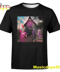 Gorillaz World Tour 2022 -2023 Music 2D  Black T-shirt