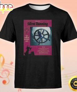 Gozillaz Present Silent Running Poster Basic Unisex T-Shirt