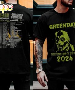 Green Day Band World Music Tour 2023 2024, The Saviors Tour shirt