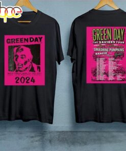 Green Day The Saviors 2024 Tour T-Shirt Gift For Fans
