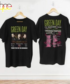 Green Day The Saviors Tour 2024 T-Shirt Gift Fans Music