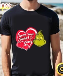 Grinch Grow Your Heart Valentine T-shirt