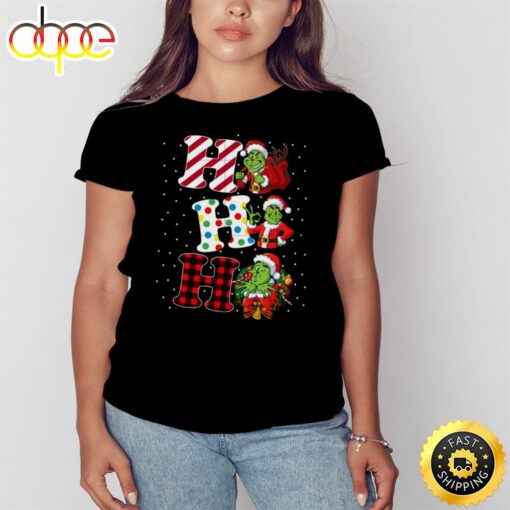 Grinch Ho Ho Ho Christmas 2023 Design Shirt