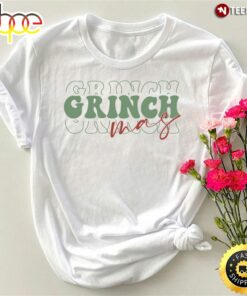Grinch Mas Teacher Christmas T-Shirt