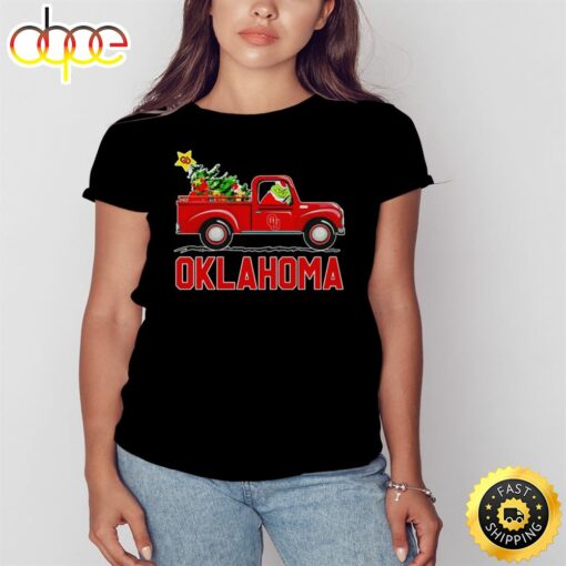 Grinch Oklahoma Sooners Driving Car Shirt