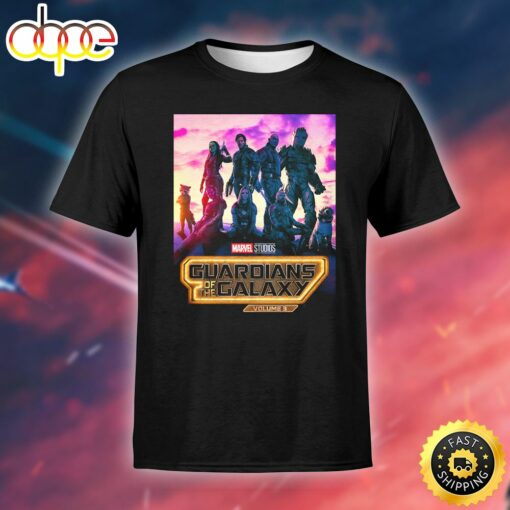 Guardians Of The Galaxy Marvel Studios 2023 Unisex T-shirt