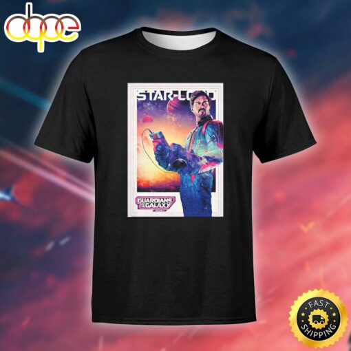 Guardians Of The Galaxy Vol 3 Star Lord Movie 2023 Unisex T-shirt