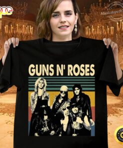 Guns N’ Roses Rock Band Member Retro Vintage Unisex T-shirt