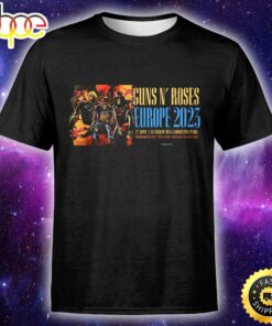 Guns N Roses Concert Nederland 2023 Unisex T-shirt