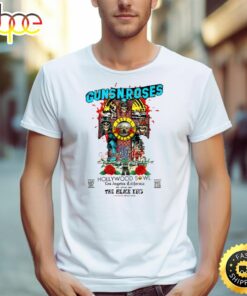 Guns N Roses Hollywood Bowl Los Angeles California With The Black Keys Live Nation 1St And 2Nd November 2023 Tour Shirt