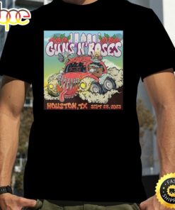 Guns N Roses Minute Maid Park Houston Texas September 28 2023 North American Tour T-Shirt