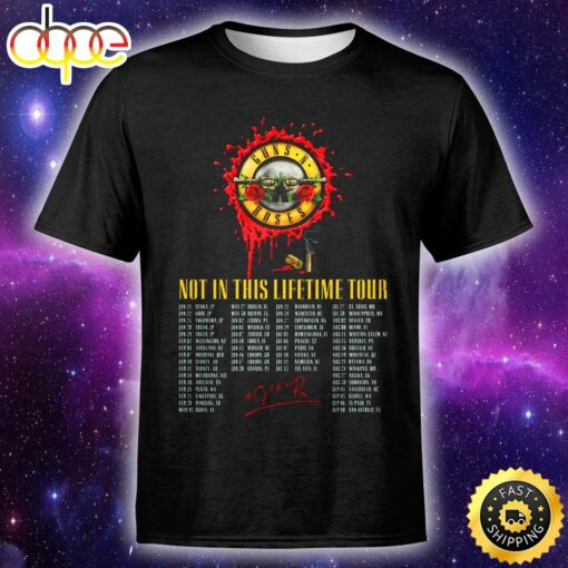 Guns N’ Roses – These Are The 15 Highest Grossing Tours Ever Unisex T-shirt