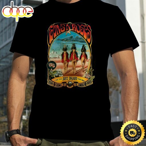 Guns N’ Roses Tour 2023 Abu Dhabi T-shirt