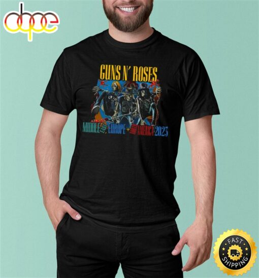 Guns N Roses Tour 2023 New Tee