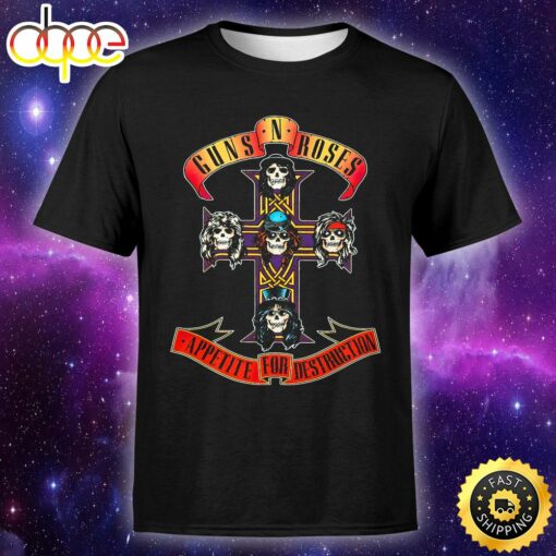 Guns N’ Roses Trends International Music 2023 Unisex T-shirt