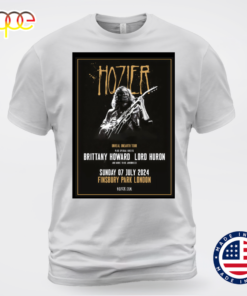 HOZIER Unreal Unearth World Tour LONDON Finsbury Park – 7 July 2024 Unisex T-shirt