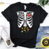 Halloween Skeleton Rib Cage Halloween Candy Kids Toddler T-Shirt