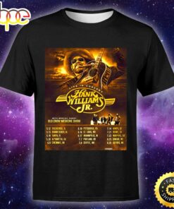 Hank Williams Jr. Reveals 2023 Tour Featuring Old Crow Medicine Show Unisex T-Shirt