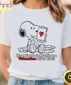 Happiness Is A Valentine Snoopy T-Shirt