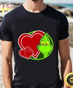 Happy Grinch With Hearts Valentine Shirt