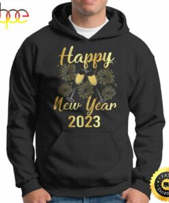 Happy New Year Nye Fireworks New Years Eve Party Champagne Unisex Basic T-shirt