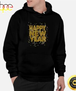 Happy New Year Nye Party Funny New Years Eve Confetti  Unisex Basic T-shirt