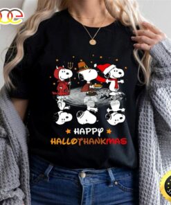 Happy Snoopy Peanuts Thanksgiving Tshirt