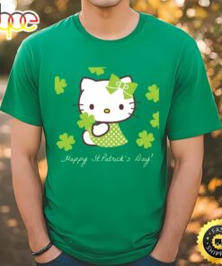 Happy St. Patrick’s Day Hello Kitty Shirt