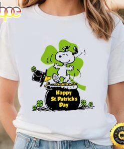 Happy St Patrick’s Day Snoopy And Woodstock Shirt