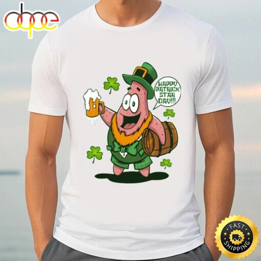 Happy St Patrick Patrick Star Day T Shirt