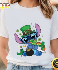 Happy St Patricks Day Baby Stitch Shirt