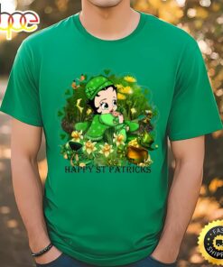 Happy St Patricks Day Betty Boop’s T-Shirt