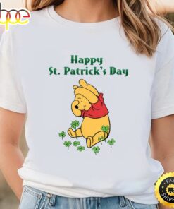 Happy St Patricks Pooh Winnie Family Matching Shirt