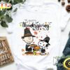 Happy Thanksgiving Shirt Thanksgiving Snoopy Charlie Brown T-shirt Peanuts
