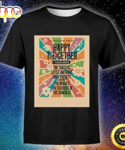 Happy Together Tour 2023 Featuring The Turtles Unisex Tshirt 1