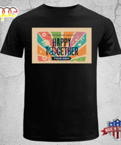 Happy Together Tour 2024 Black Unisex T-shirt