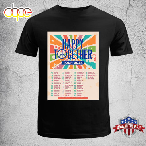 Happy Together Tour 2024 Unisex T-shirts