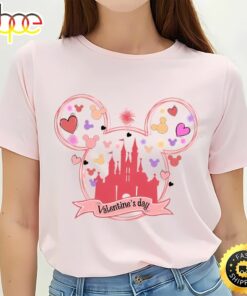 Happy Valentine Mickey Mouse And Friend Valentine Shirt