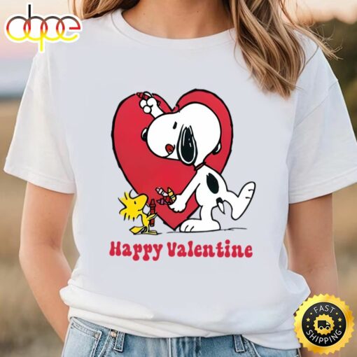 Happy Valentine Snoopy Shirt