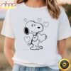 Happy Valentines Day Snoopy Heart Shirt
