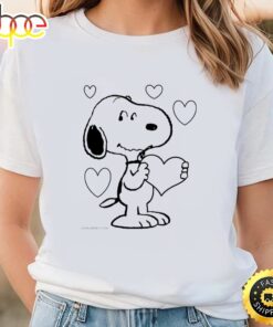 Happy Valentines Day Snoopy Heart Shirt