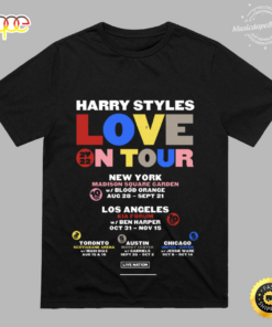 Harry Styles 2022 Tour Black T-Shirt