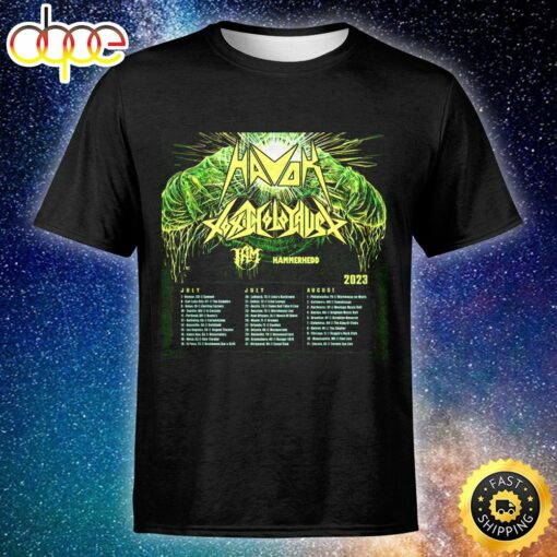 Havok Toxic Holocaust I Am Hammerhedd July 2023 Unisex T-shirt