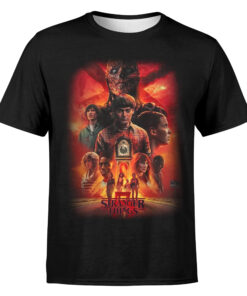 Hawkins Will Fall Stranger Things 5 2024 Unisex T Shirt 3