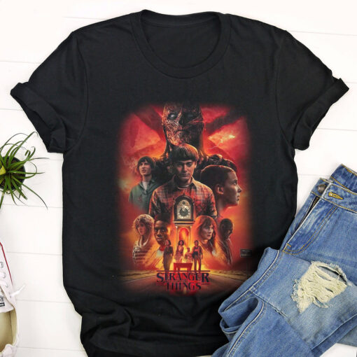 Hawkins Will Fall Stranger Things 5 2024 Unisex T Shirt